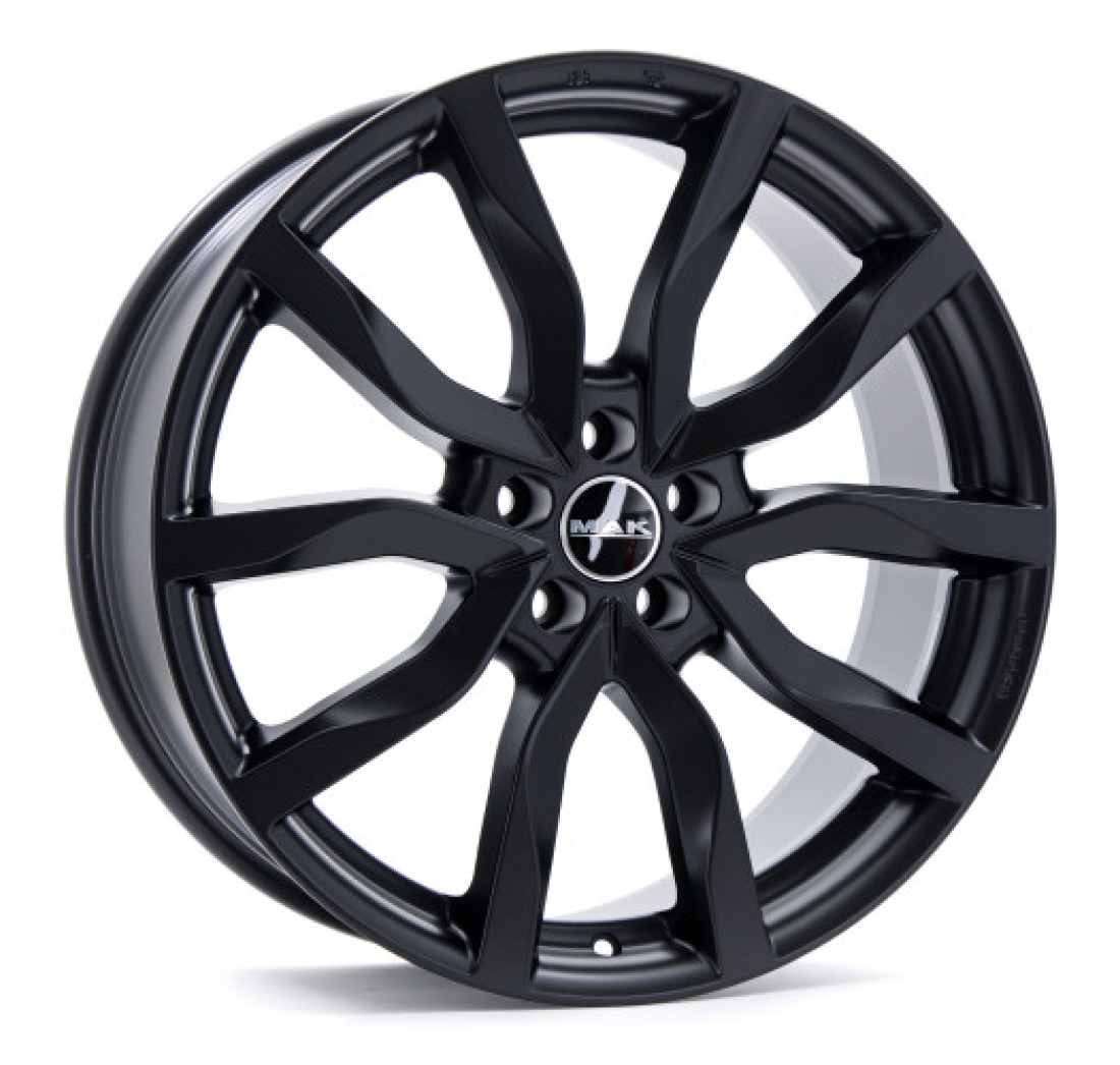 HIGHLANDS 9 21 38,5 5x108 MAK 63,40 GLOSS BLACK